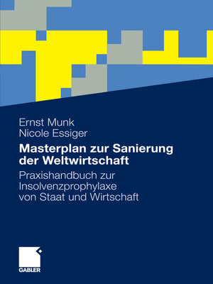 cover image of Masterplan zur Sanierung der Weltwirtschaft